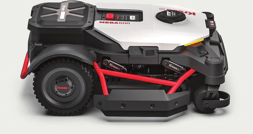 Robot Kress MasterSeries Mega 600 KR238E vu de profil